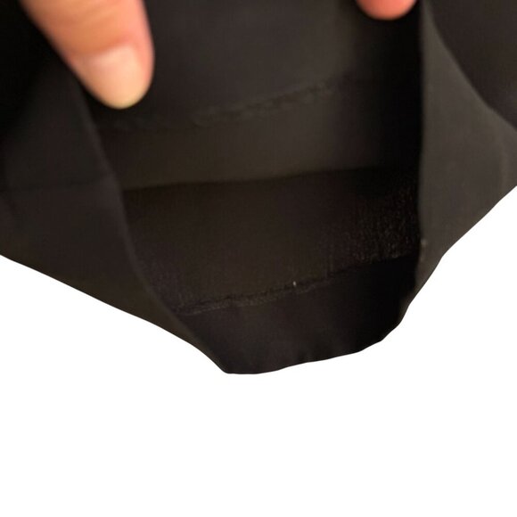 Coldwater Creek Womens High-Waisted Black Pleat Back Zipper Dress Pants Trousers - Picture 5 of 10